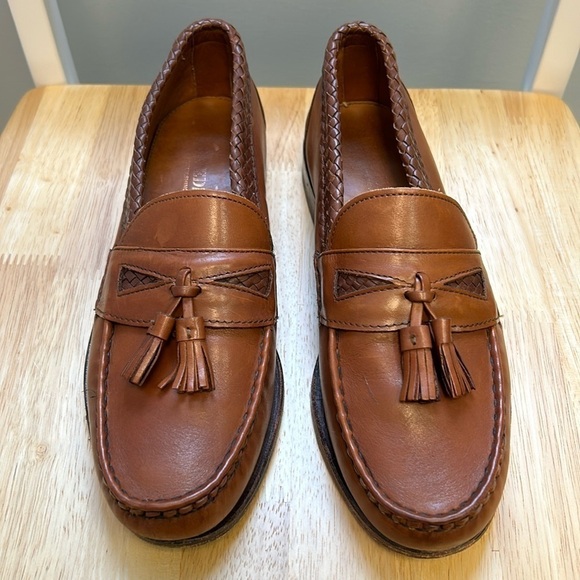 Allen Edmonds Maxfield Leather Brown Tassel Loafers main image 6